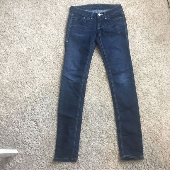 William Rast Dark Wash Ultra Skinny Jeans - Picture 1 of 6